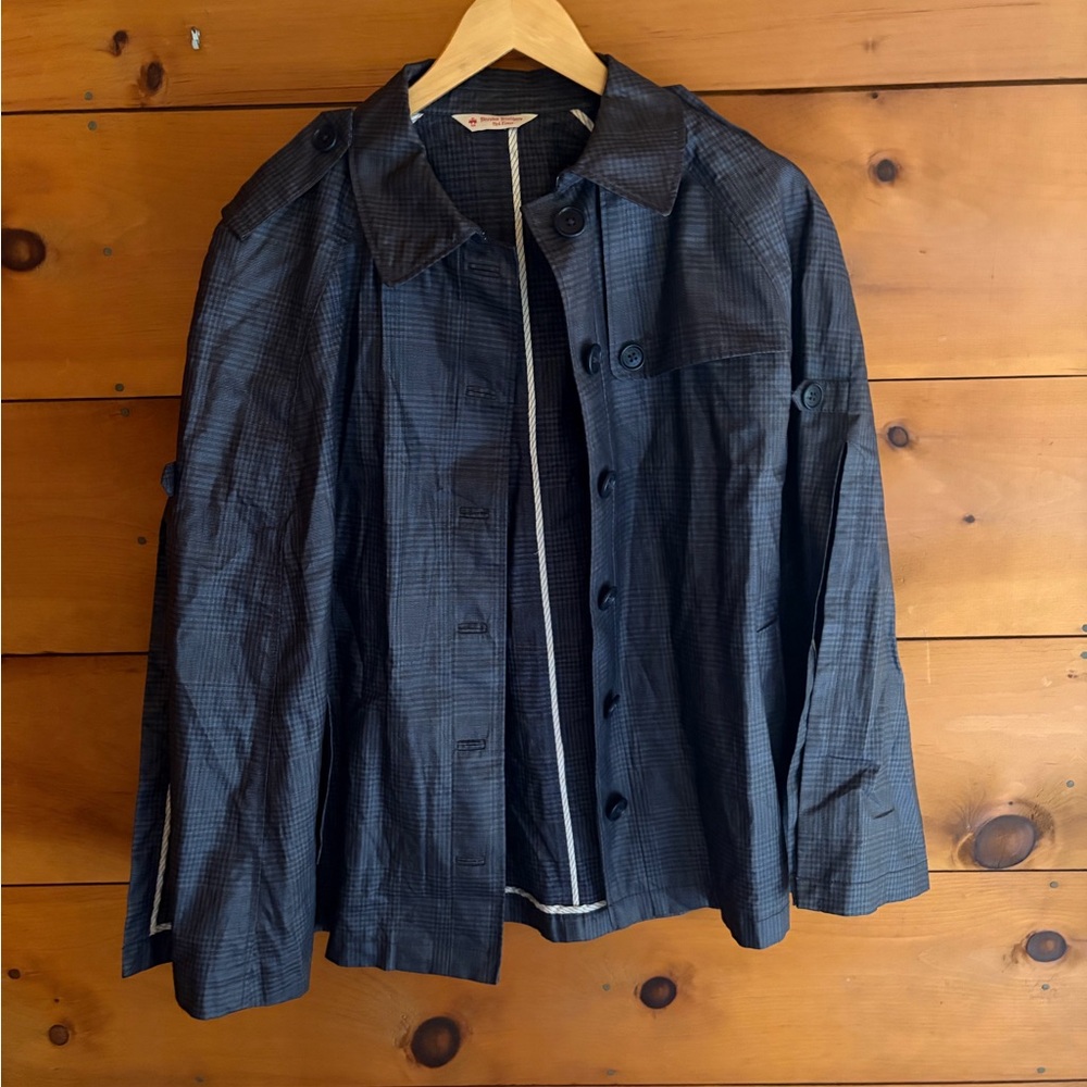 Brooks Brothers Plaid Lightweight Cape